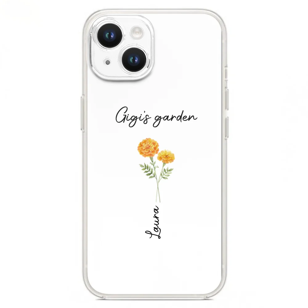 Garden Of Grandma With Birth Month Flowers - Personalized Custom Phone Case - Image 17