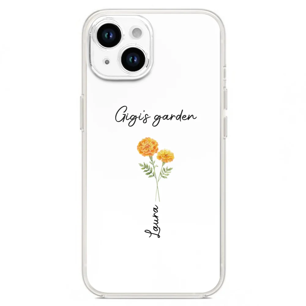Garden Of Grandma With Birth Month Flowers - Personalized Custom Phone Case - Image 18