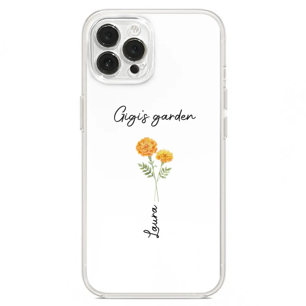 Garden Of Grandma With Birth Month Flowers - Personalized Custom Phone Case - Image 19