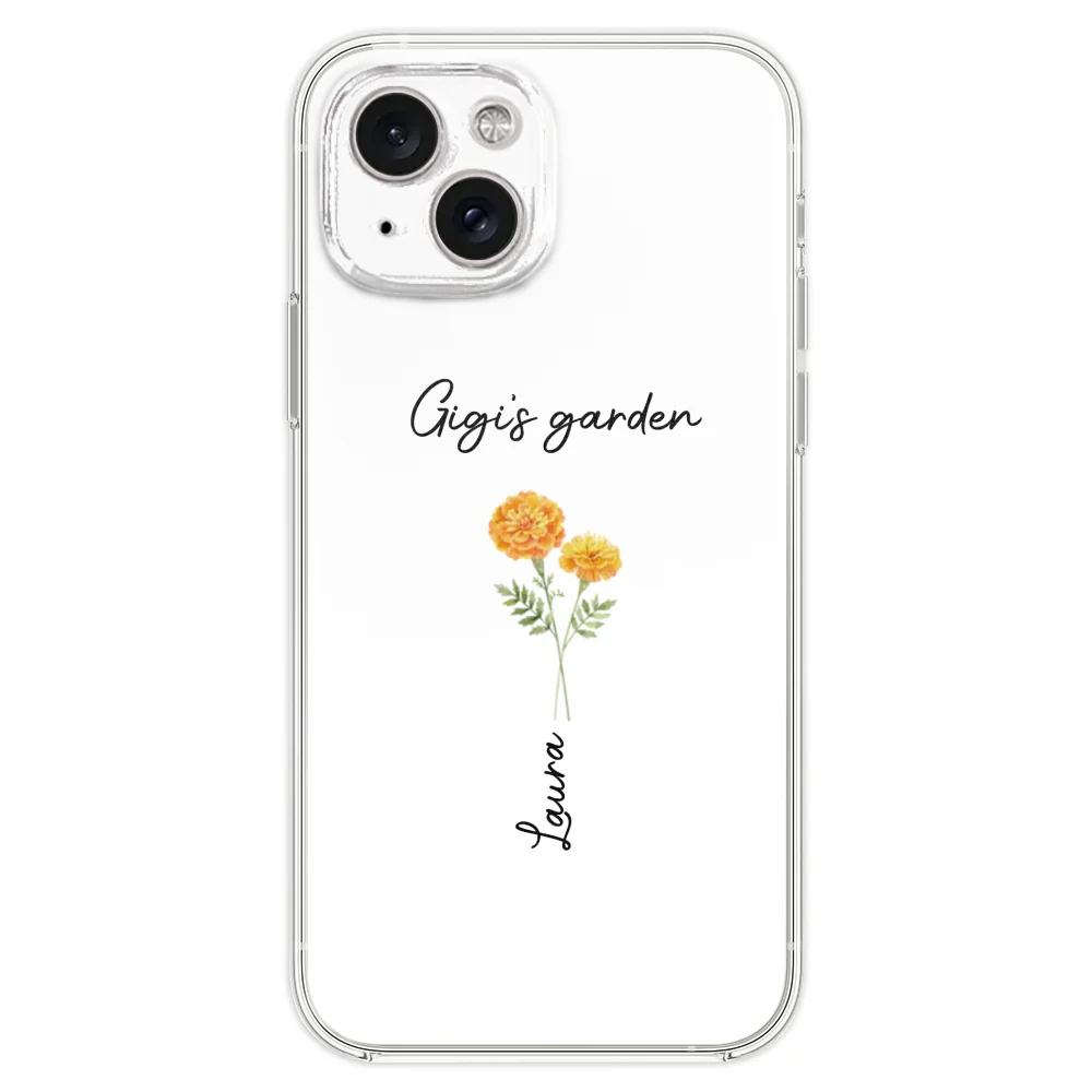 Garden Of Grandma With Birth Month Flowers - Personalized Custom Phone Case - Image 21