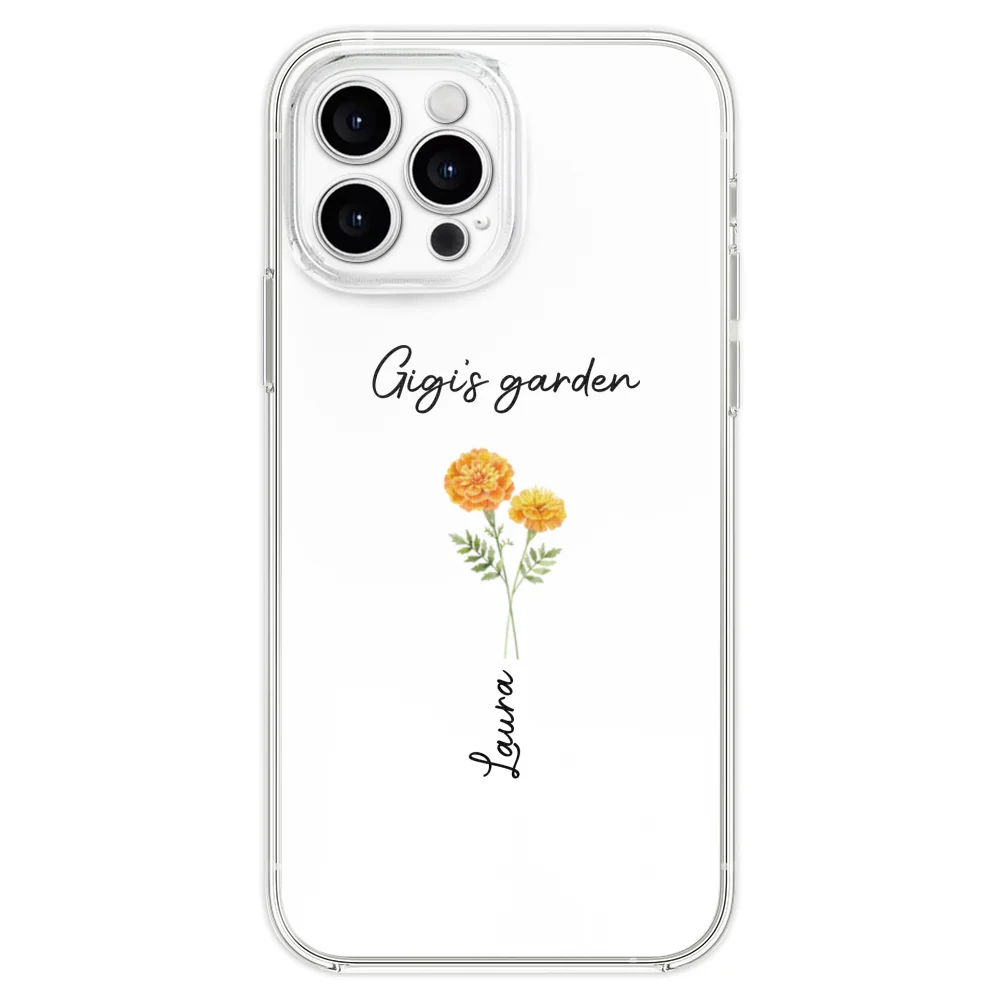 Garden Of Grandma With Birth Month Flowers - Personalized Custom Phone Case - Image 22