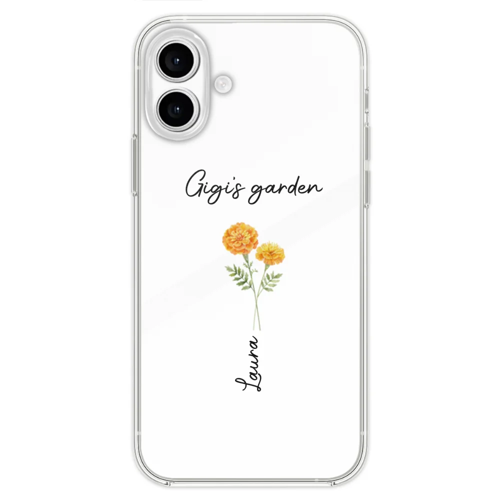 Garden Of Grandma With Birth Month Flowers - Personalized Custom Phone Case - Image 23