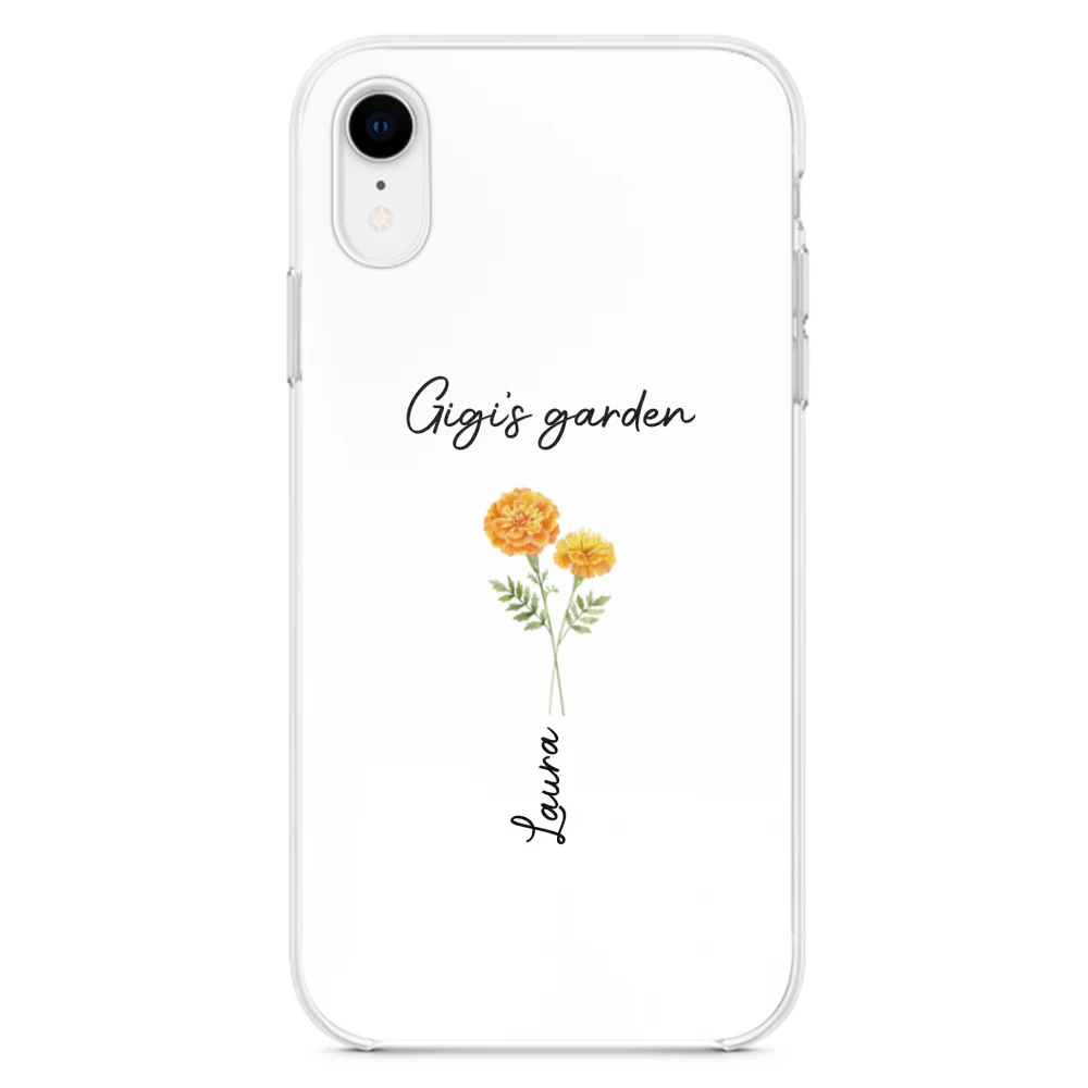 Garden Of Grandma With Birth Month Flowers - Personalized Custom Phone Case - Image 24