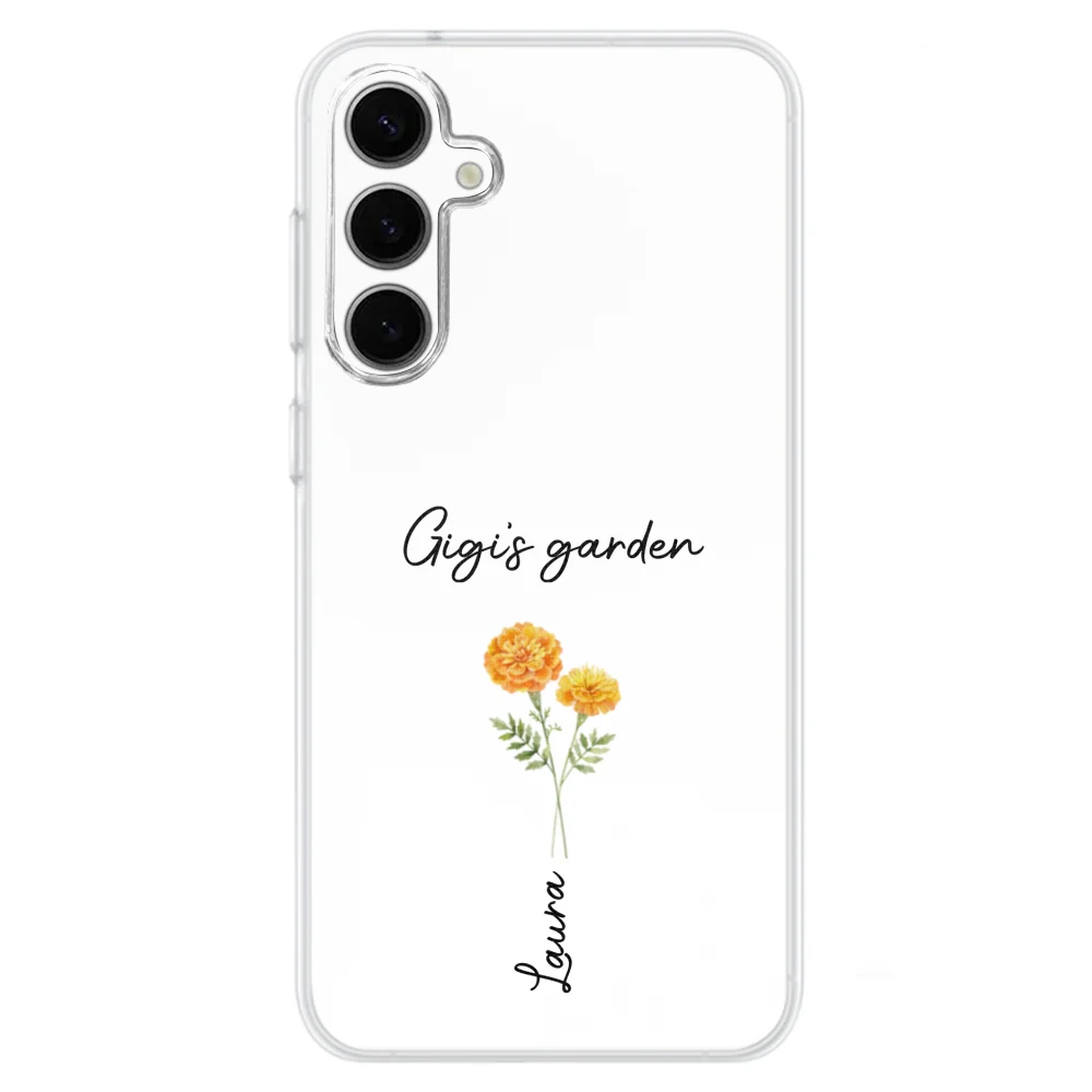 Garden Of Grandma With Birth Month Flowers - Personalized Custom Phone Case - Image 31