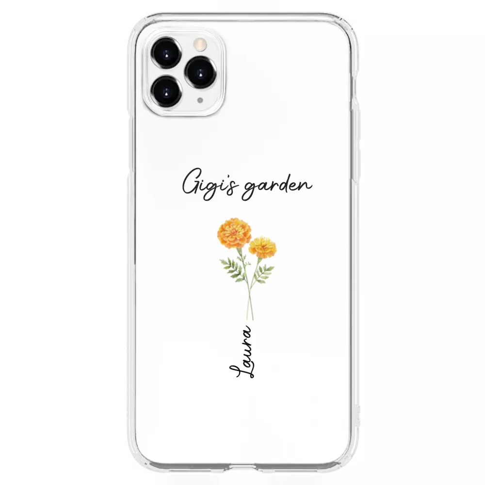 Garden Of Grandma With Birth Month Flowers - Personalized Custom Phone Case - Image 9