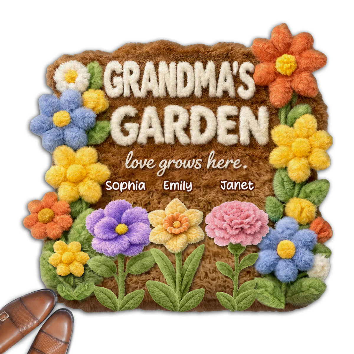 Garden Of Love - Personalized Custom Doormat