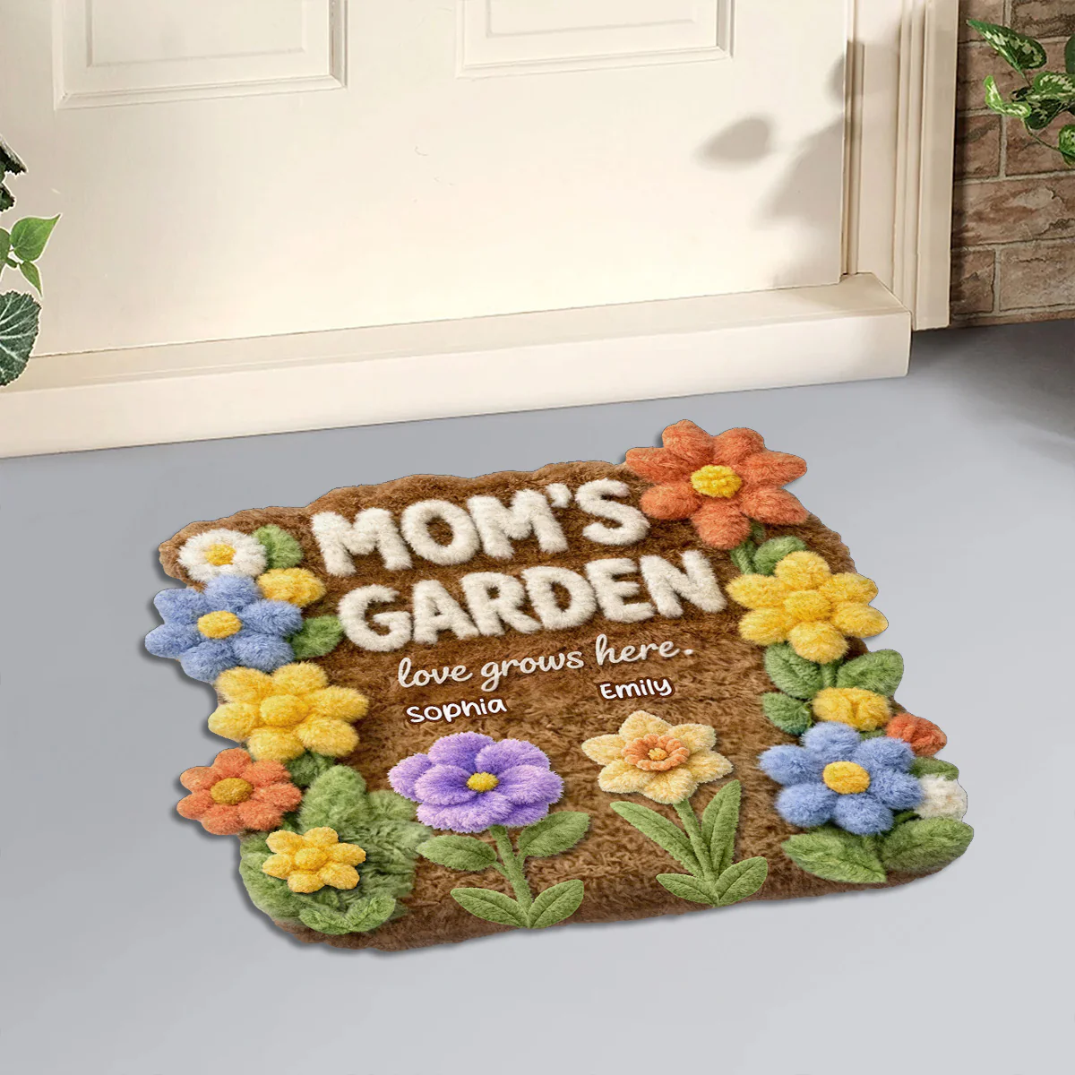 Garden Of Love - Personalized Custom Doormat - Image 3
