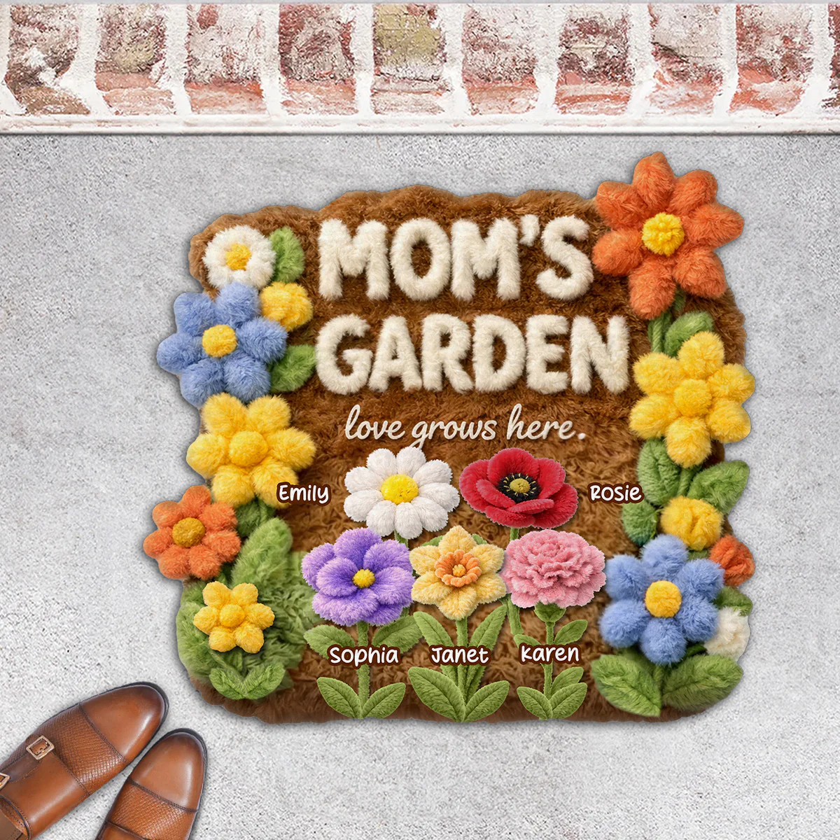 Garden Of Love - Personalized Custom Doormat - Image 4