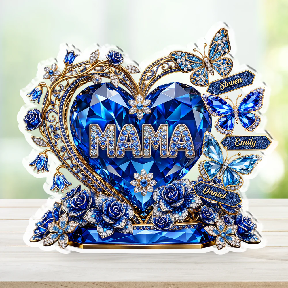 Gift For Mom Grandma - Personalized Custom Acrylic Plaque