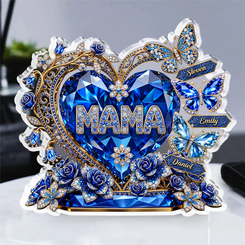 Gift For Mom Grandma - Personalized Custom Acrylic Plaque - Image 2