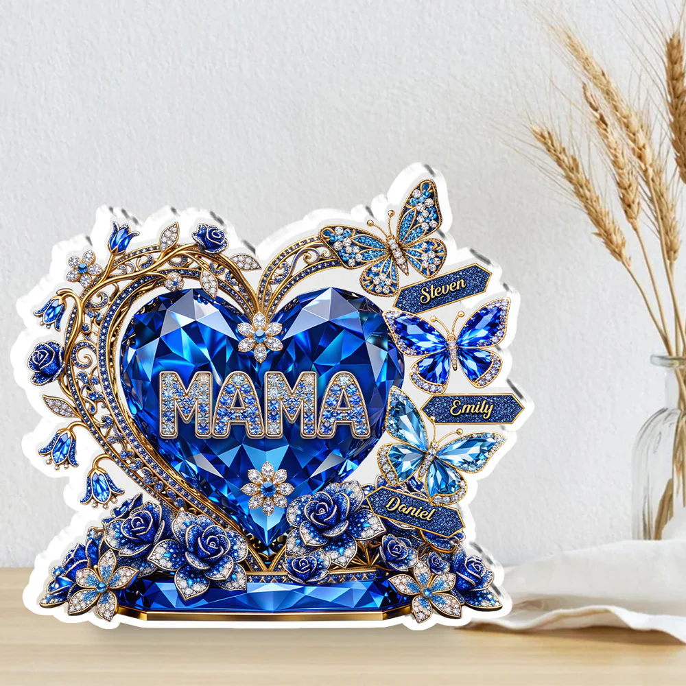 Gift For Mom Grandma - Personalized Custom Acrylic Plaque - Image 6