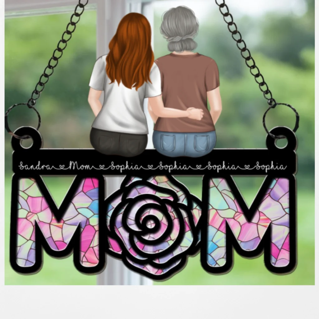 Gift For Mom  - Personalized Custom Suncatcher - Image 5