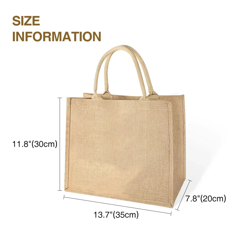Girls Trip - Personalized Custom Jute Tote Bag - Image 6