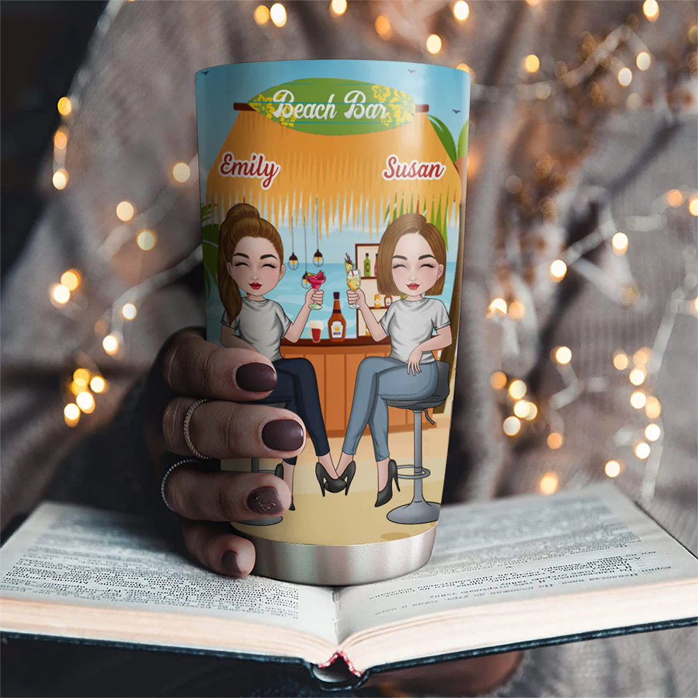 Girls Trip - Personalized Custom Tumbler - Image 2