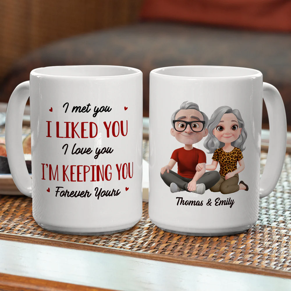 Give Me Your Forever - Personalized Custom Coffee Mug - Image 2