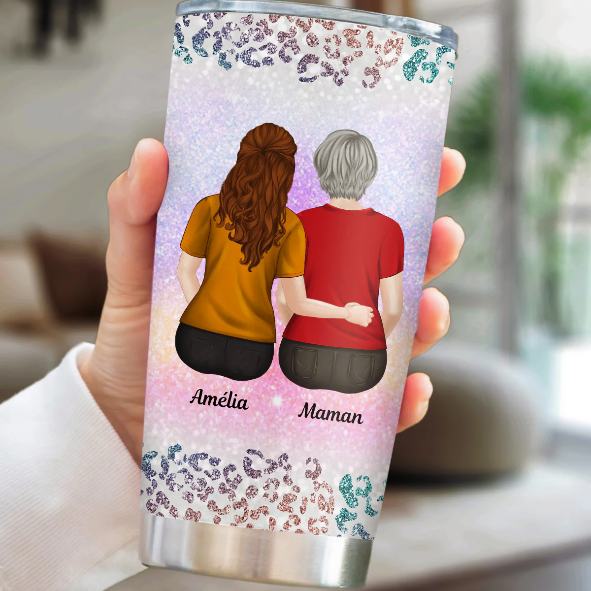 Gobelet Personnalisé - De Maman à Fille Qui Déchire - Image 3
