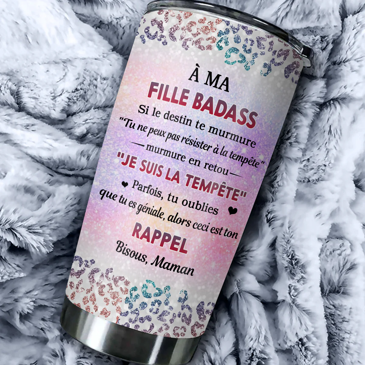 Gobelet Personnalisé - De Maman à Fille Qui Déchire - Image 5