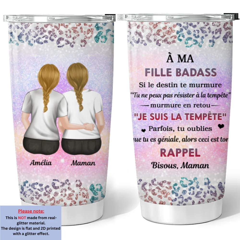 Gobelet Personnalisé - De Maman à Fille Qui Déchire - Image 6