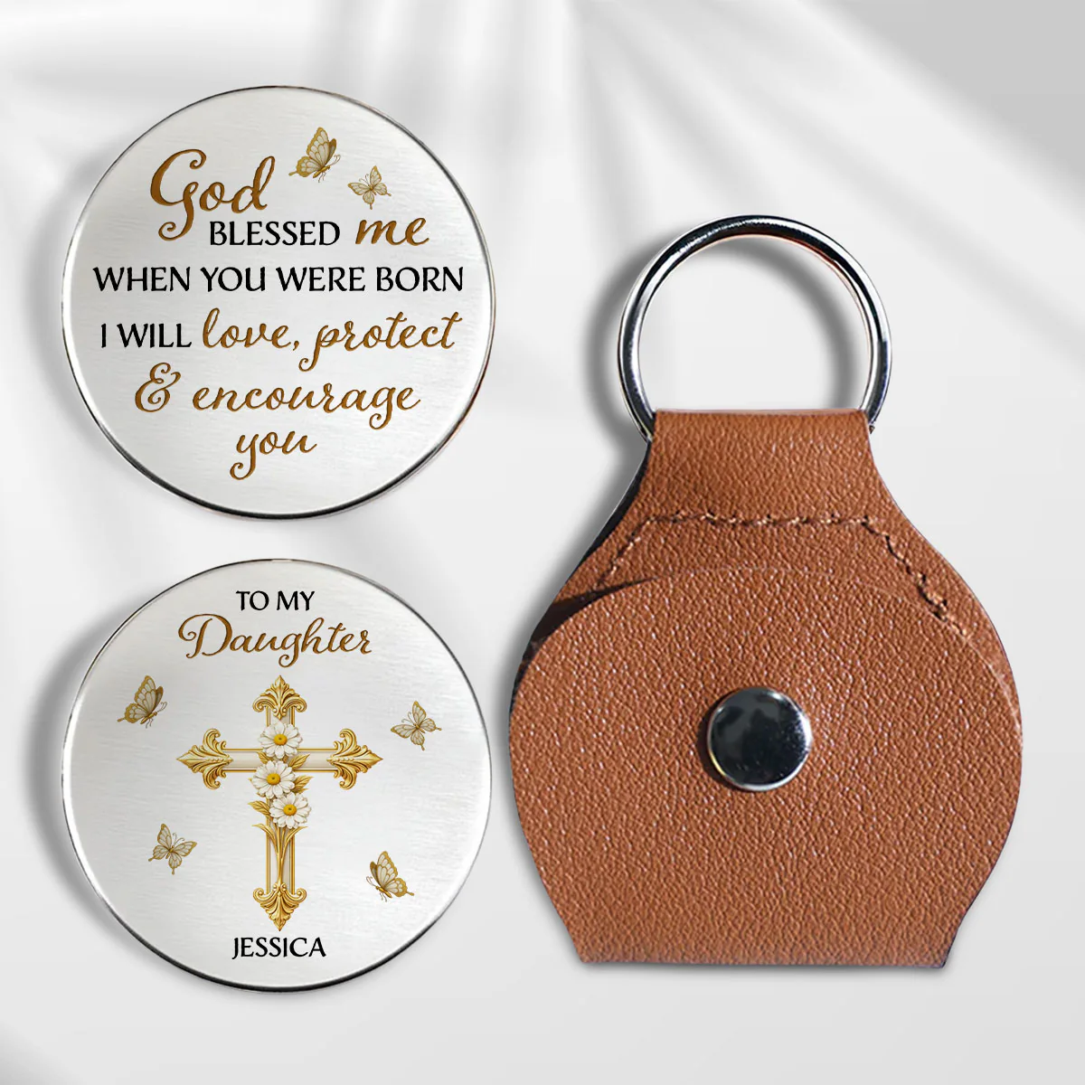 God Blessed Me - Personalized Custom Pocket Hug