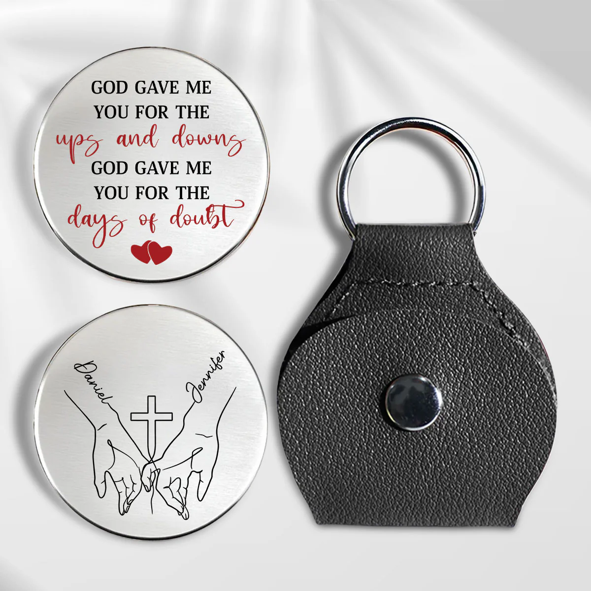 God Gave Me You - Personalized Custom Pocket Hug - Image 4