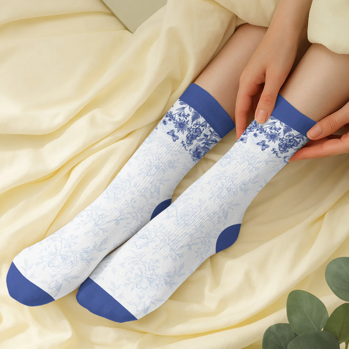 God Says I Am - Personalized Custom Crew Socks - Image 3
