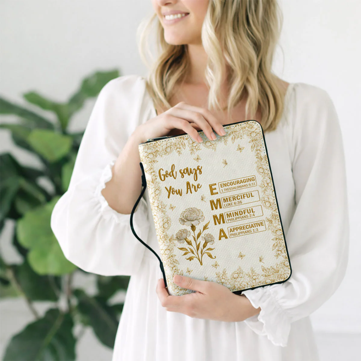 God Says You Are Bible - Personalized Custom Bible Cover - Image 2