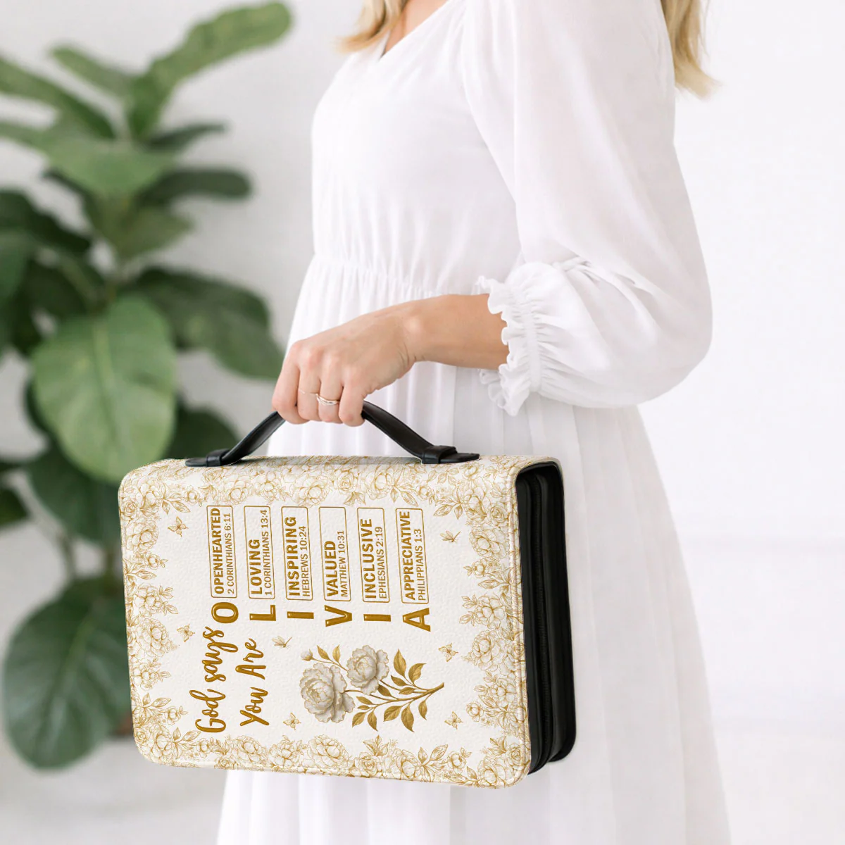 God Says You Are Bible - Personalized Custom Bible Cover - Image 3