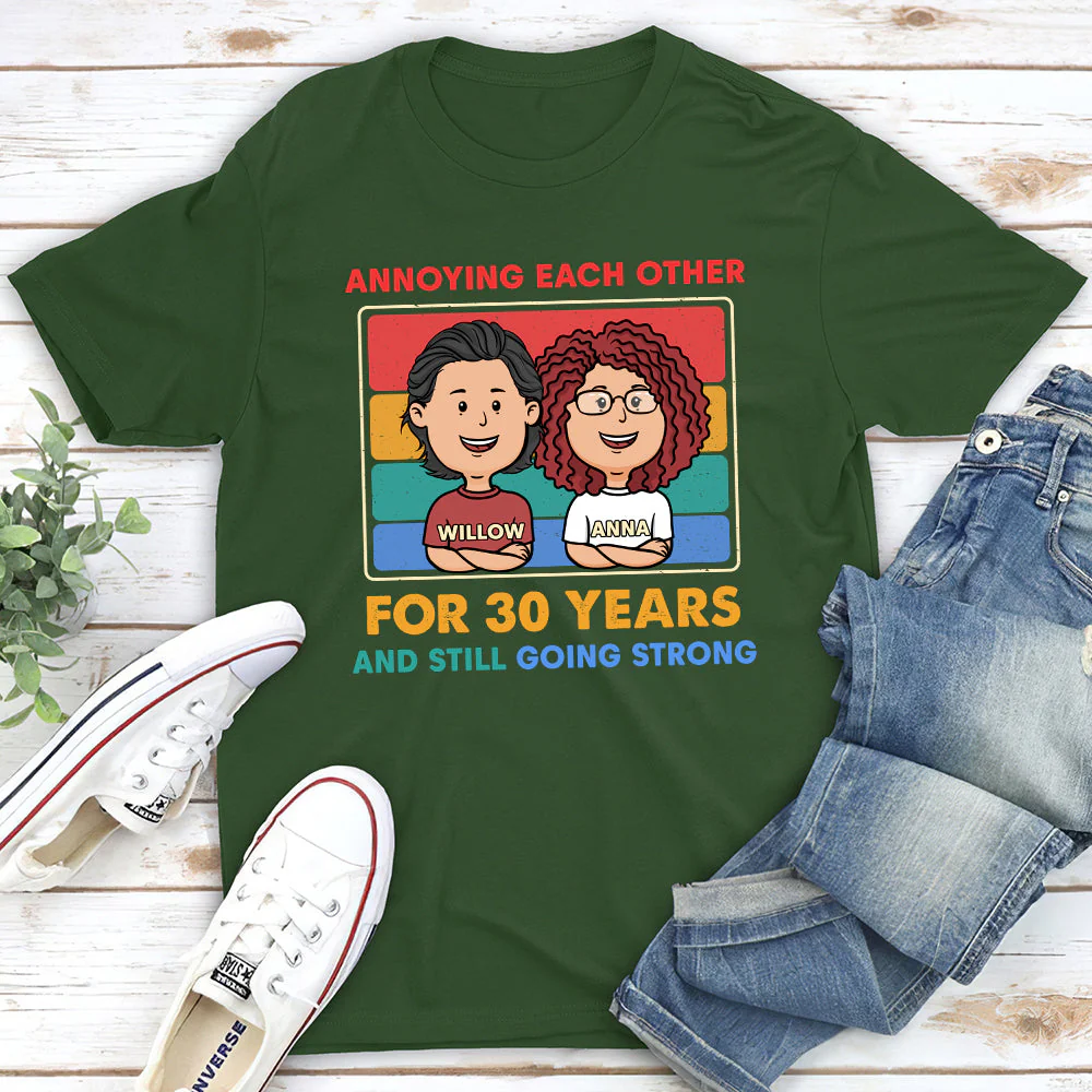 Going Strong - Personalized Custom Classic T-shirt - Image 3