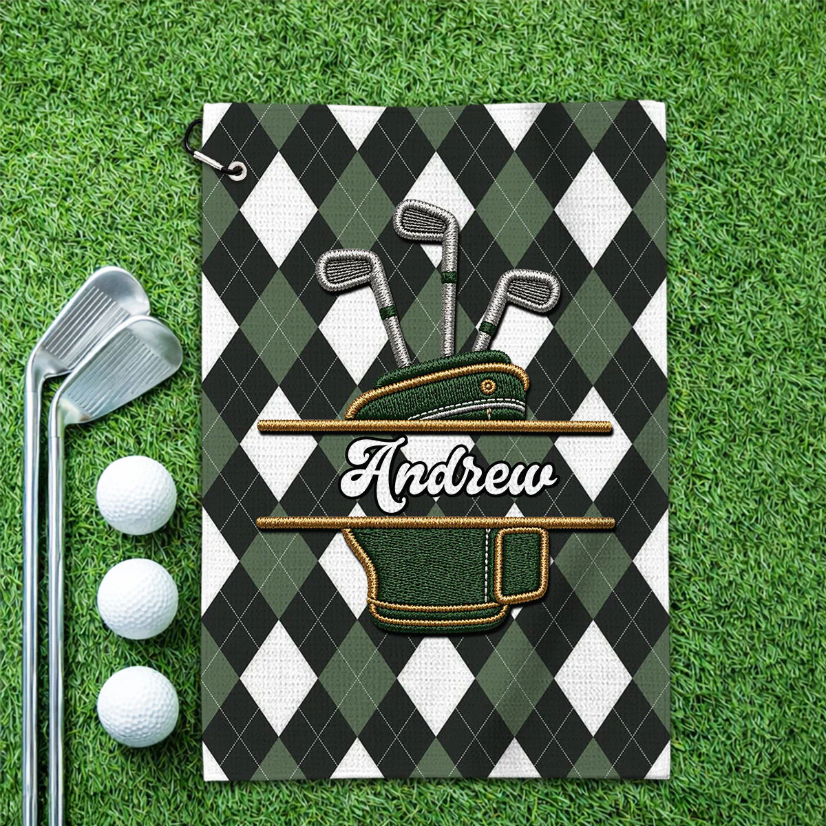 Golf Club - Personalized Custom Golf Towel
