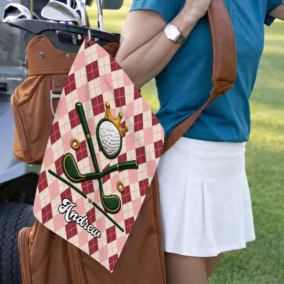 Golf Club - Personalized Custom Golf Towel - Image 6