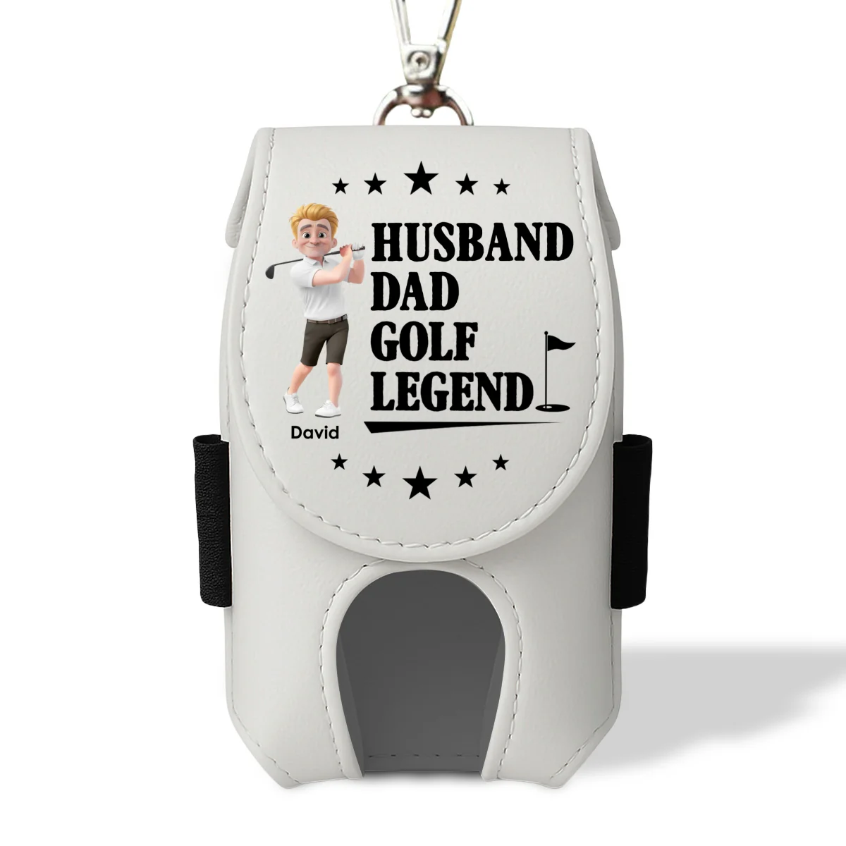 Golf Legend - Personalized Custom Golf Ball Bag - Image 9