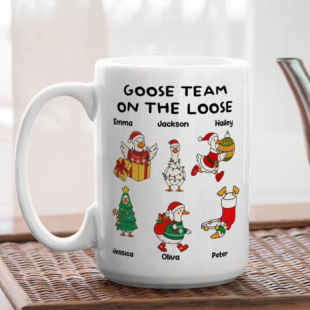 Goose Team - Personalized Custom Coffee Mug - Image 5