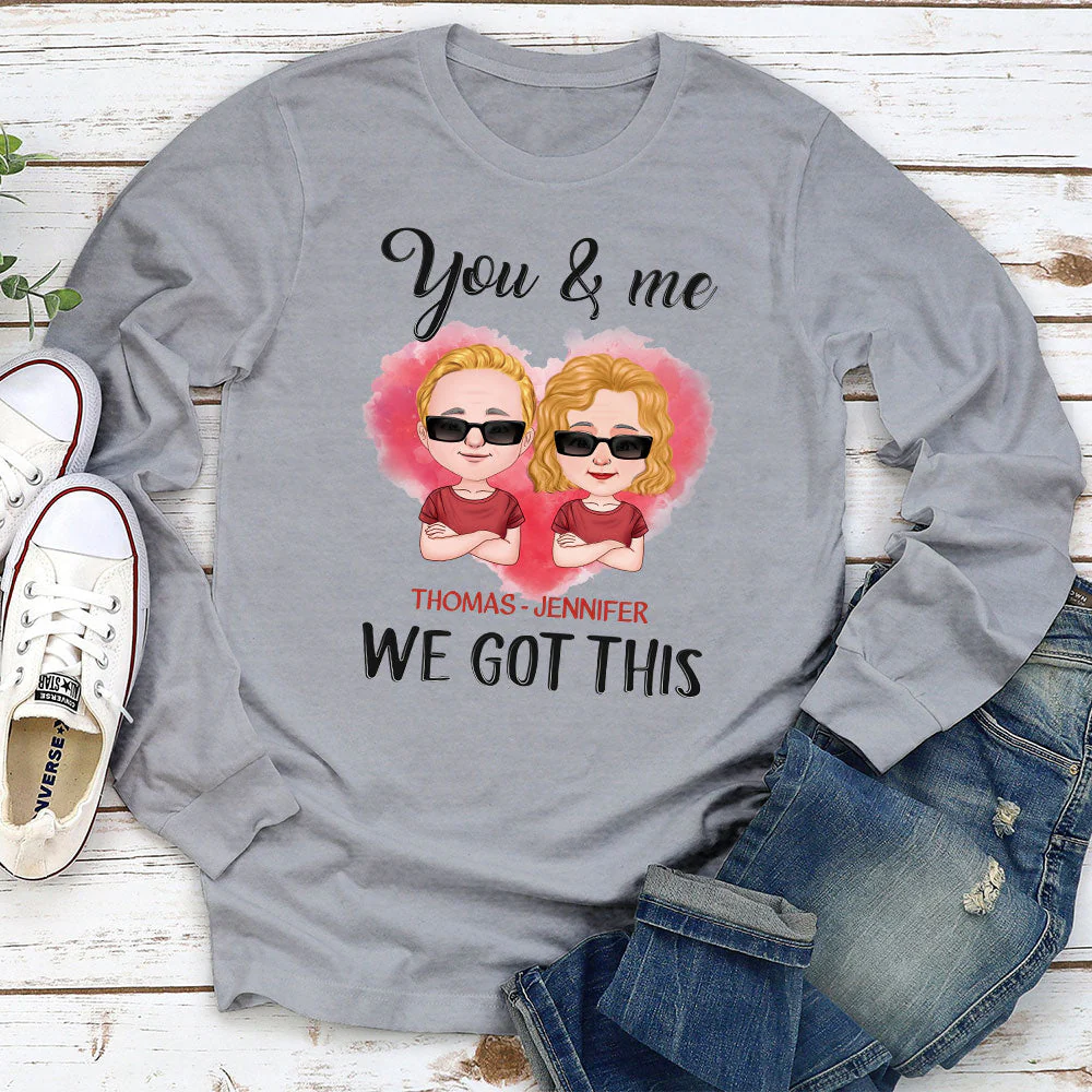Got This - Personalized Custom Long Sleeve T-shirt - Image 3