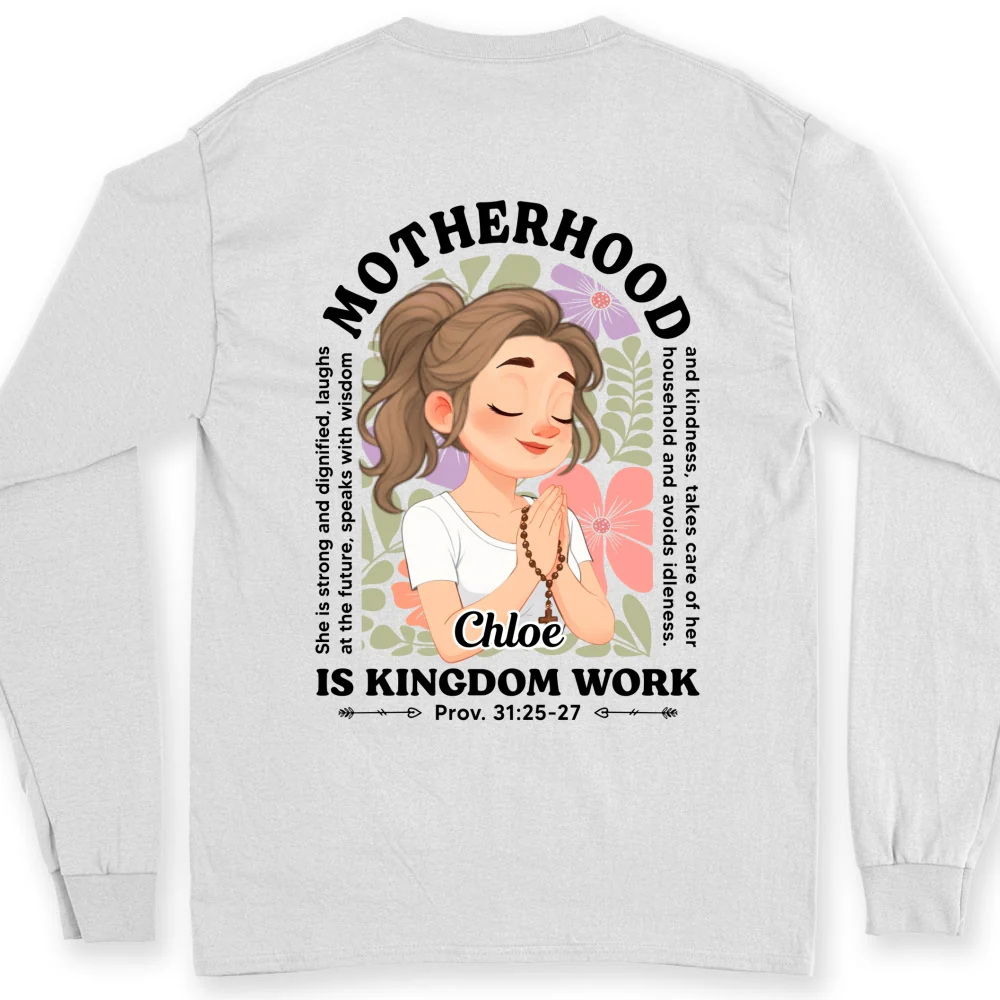 Grace Defines Her Motherhood - Personalized Custom Shirt - Image 13