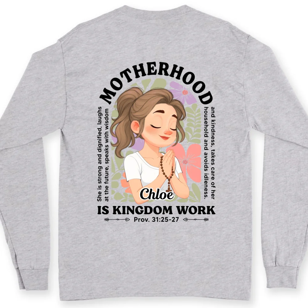 Grace Defines Her Motherhood - Personalized Custom Shirt - Image 14