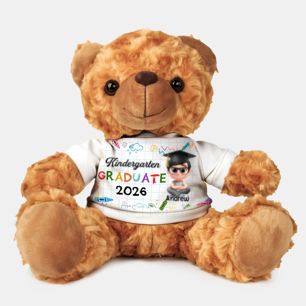 Graduation Gift For Kids - Personalized Custom Cuddle Bear - Image 5