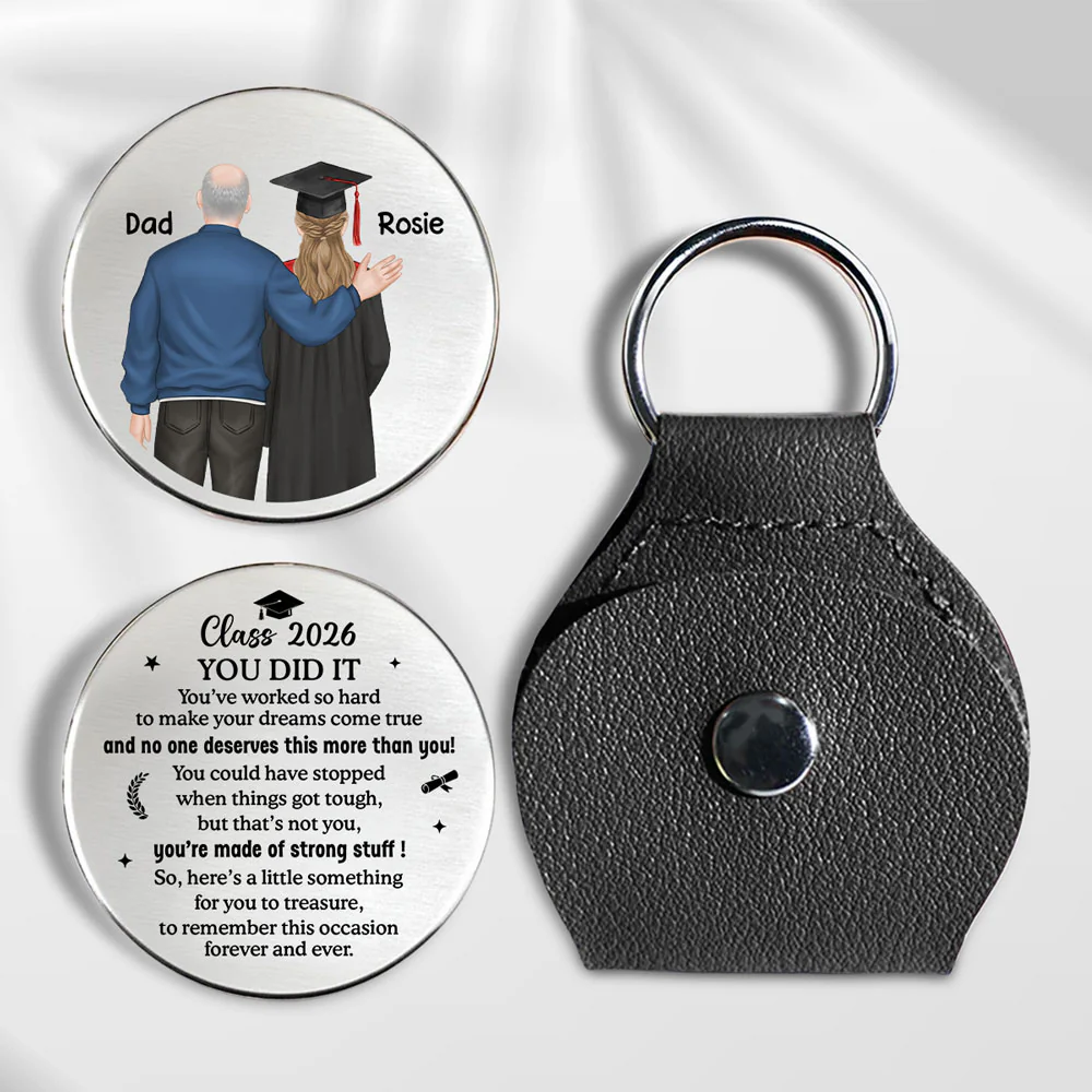 Graduation Gift You Did It - Personalized Custom Pocket Hug - Image 5