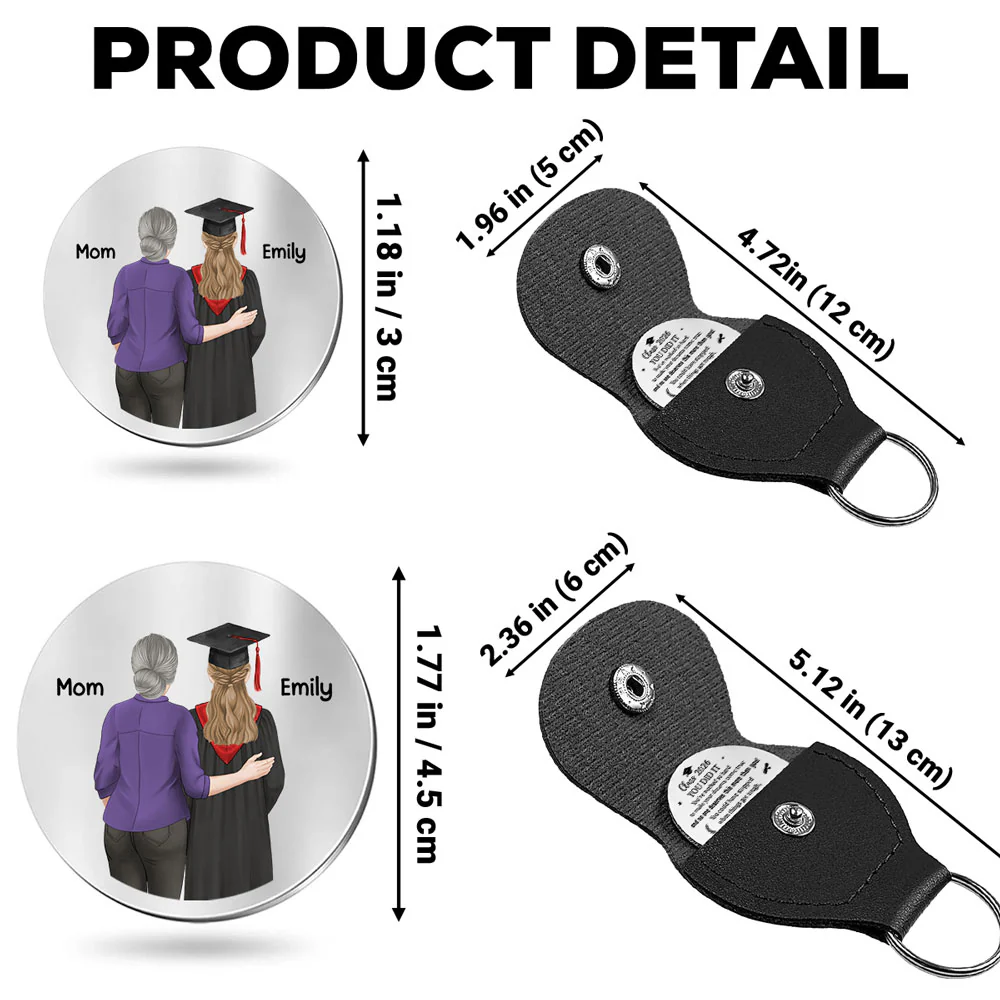 Graduation Gift You Did It - Personalized Custom Pocket Hug - Image 6