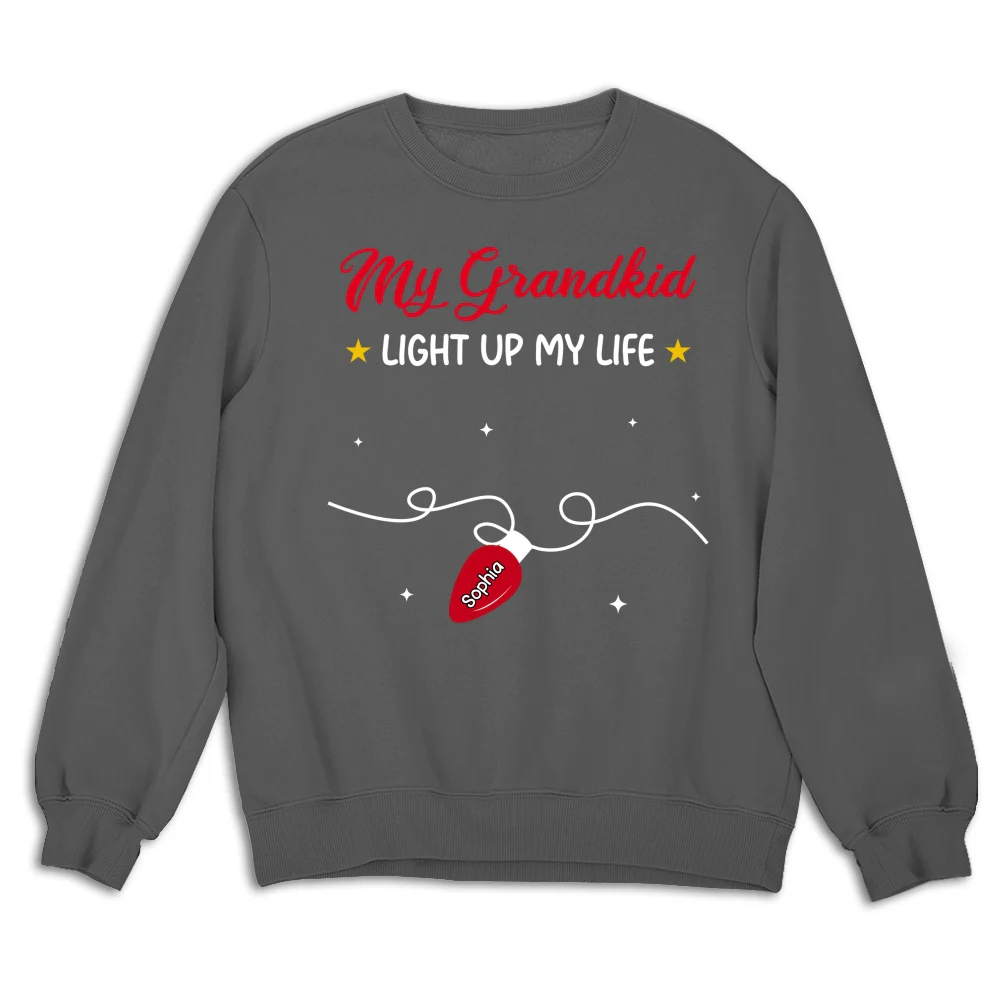 Grandkids Light Up My Life - Personalized Custom Shirt - Image 14