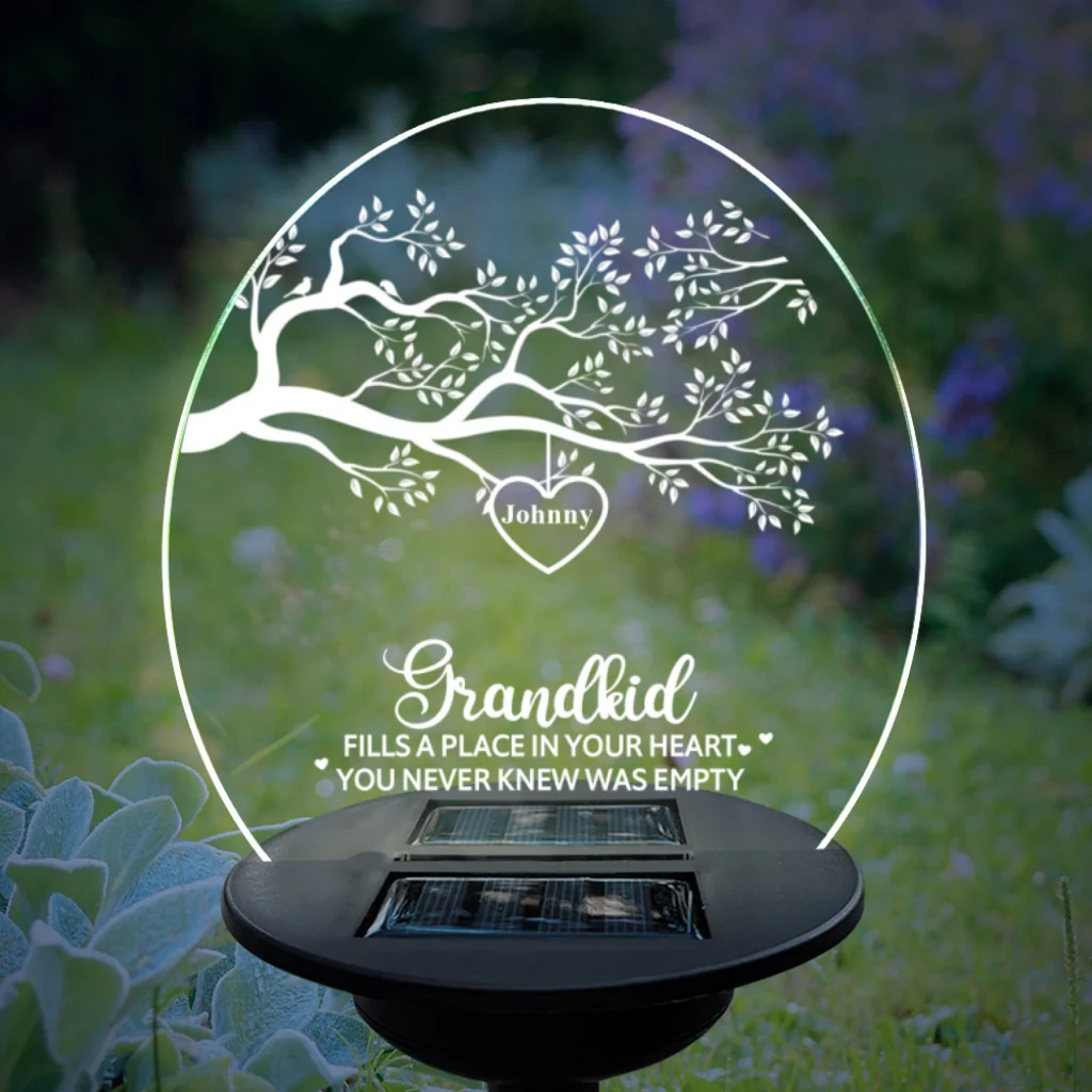 Grandkids Make Life More Grand - Personalized Custom Solar Light - Image 6