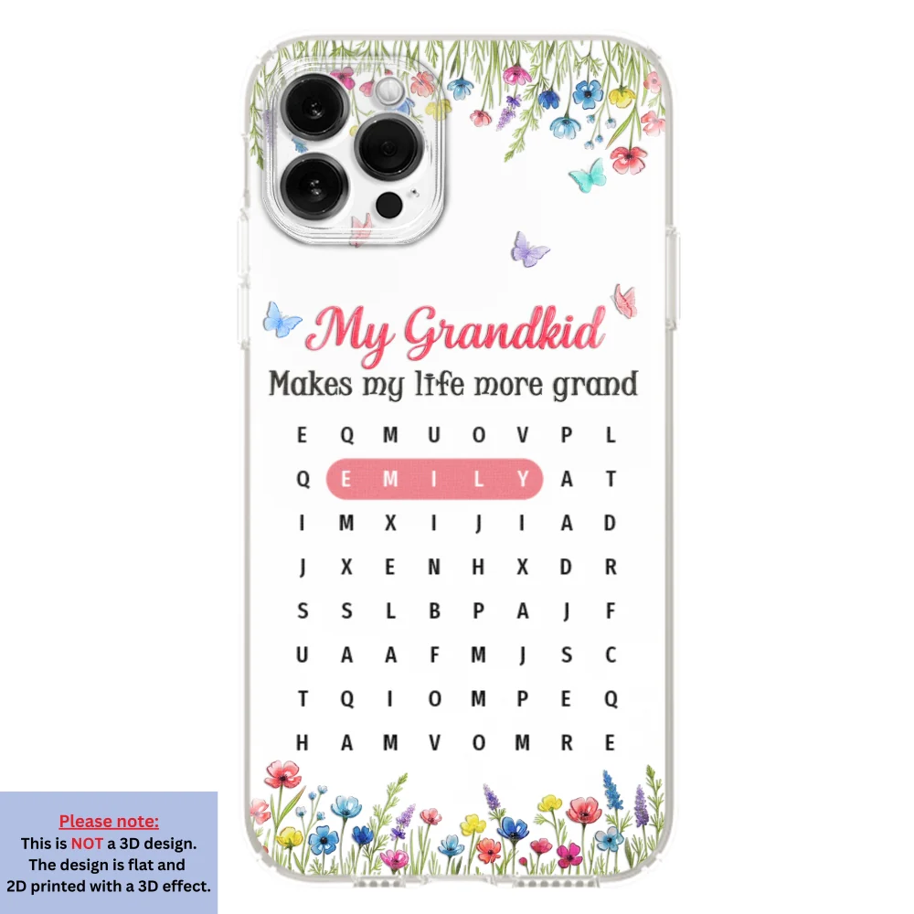 Grandkids Make Life More Grand Puzzle - Personalized Custom 3D Inflated Effect Phone Case - Image 13