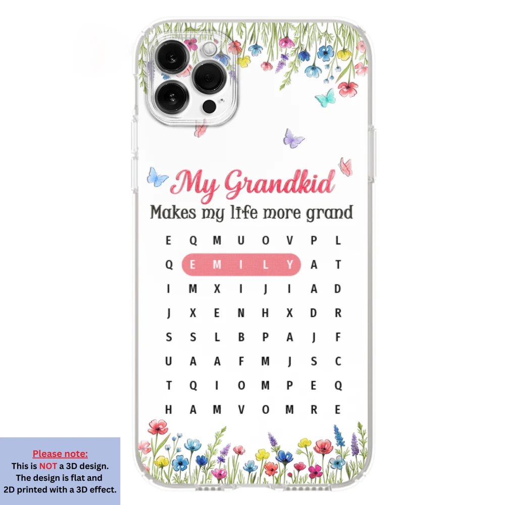 Grandkids Make Life More Grand Puzzle - Personalized Custom 3D Inflated Effect Phone Case - Image 15
