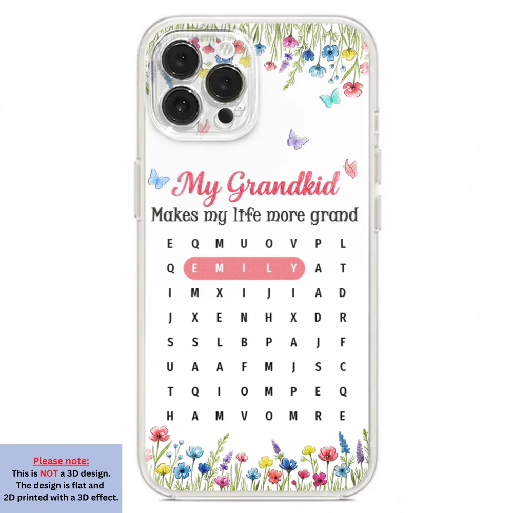 Grandkids Make Life More Grand Puzzle - Personalized Custom 3D Inflated Effect Phone Case - Image 19