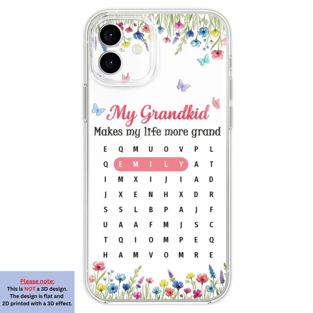 Grandkids Make Life More Grand Puzzle - Personalized Custom 3D Inflated Effect Phone Case - Image 28