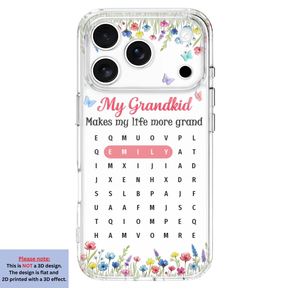 Grandkids Make Life More Grand Puzzle - Personalized Custom 3D Inflated Effect Phone Case - Image 31