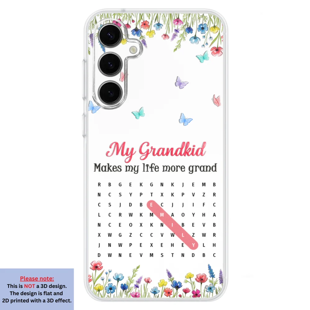 Grandkids Make Life More Grand Puzzle - Personalized Custom 3D Inflated Effect Phone Case - Image 34