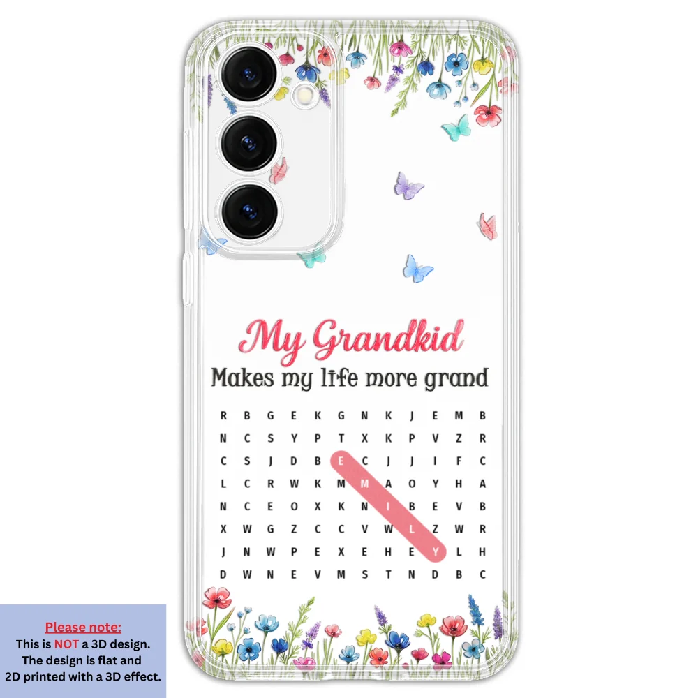 Grandkids Make Life More Grand Puzzle - Personalized Custom 3D Inflated Effect Phone Case - Image 37