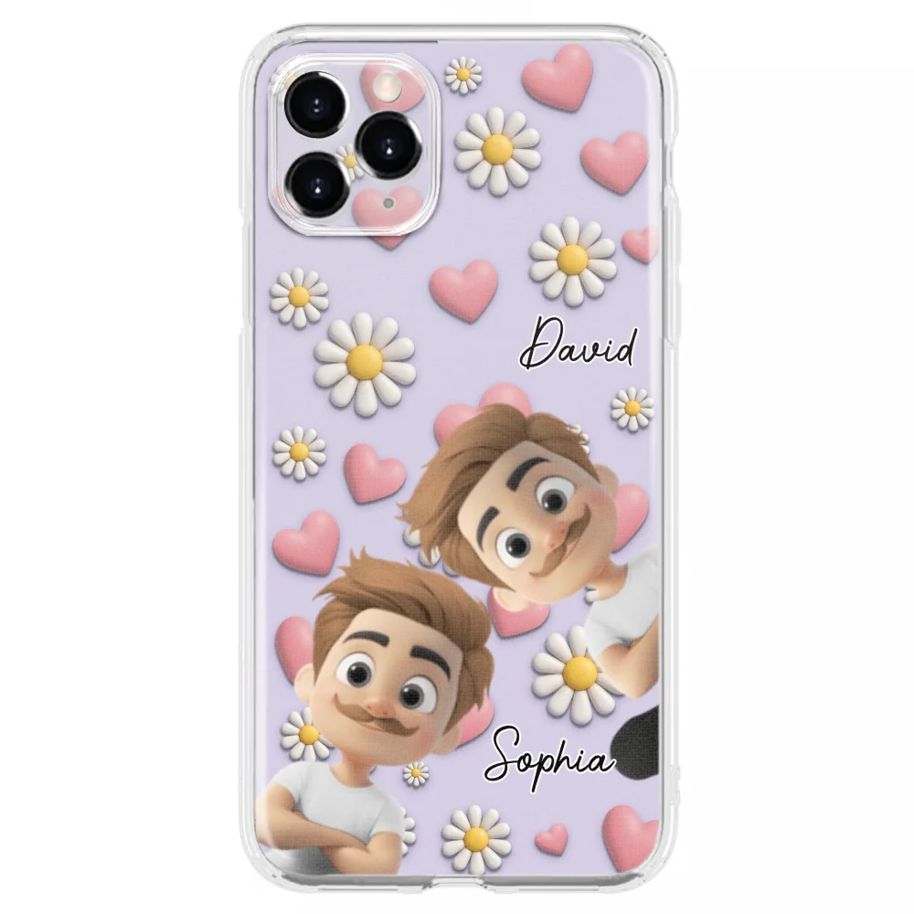 Grandkids Over Everything - Personalized Custom 3D Effect Phone Case - Image 10