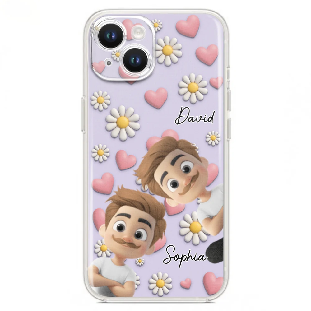 Grandkids Over Everything - Personalized Custom 3D Effect Phone Case - Image 17