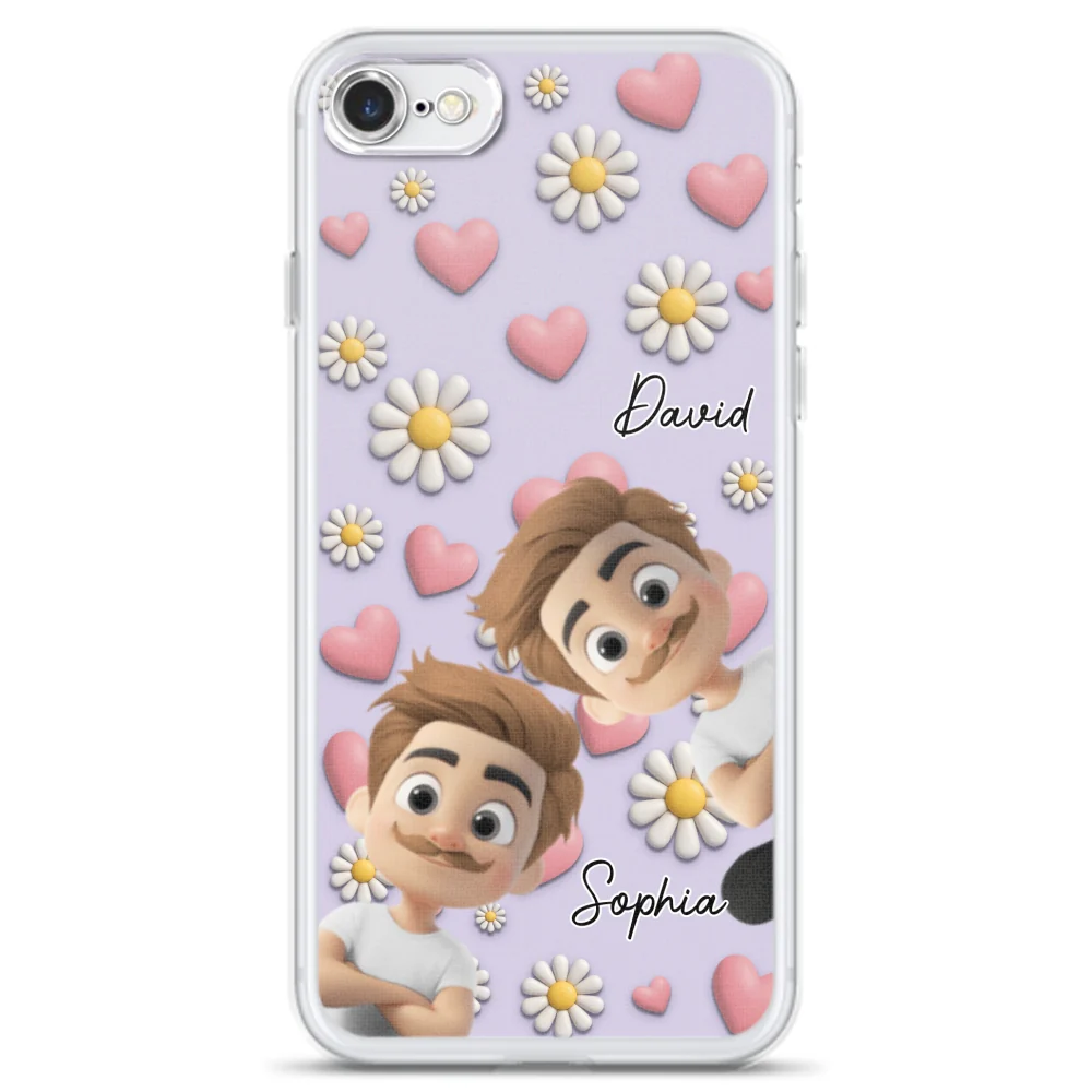 Grandkids Over Everything - Personalized Custom 3D Effect Phone Case - Image 6